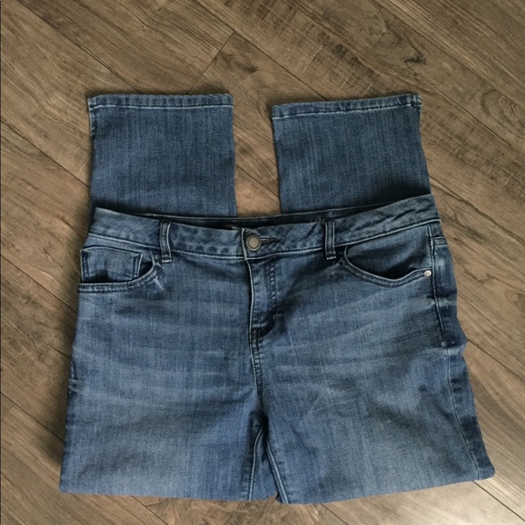 Simply Vera Vera Wang Denim - Simply Vera Vera Wang mid rise Capri - 8